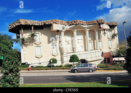 Bizarre Architektur am International Drive Stockfoto