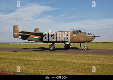 North American B25 Mitchell bomber Stockfoto