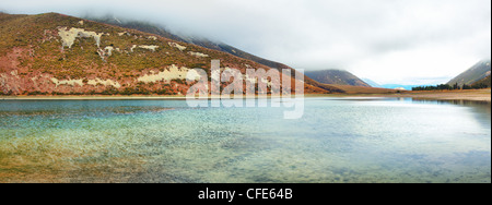 Lyndon See. Südalpen. Arthurs Pass. Neuseeland Stockfoto