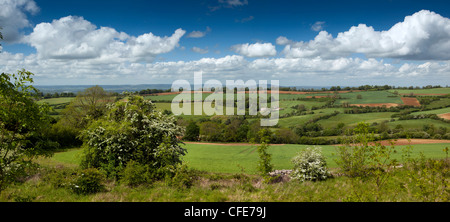 UK, Gloucestershire, Stroud, Painswick Tal Stockfoto