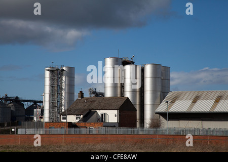 Goole Docks, Kai & Hafen, Humberside Stockfoto