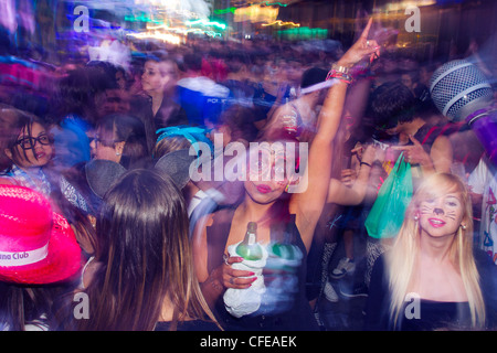 Bilder vom Karneval 2012 Las Palmas oder carnaval Stockfoto