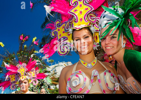 Bilder vom Karneval 2012 Las Palmas oder carnaval Stockfoto