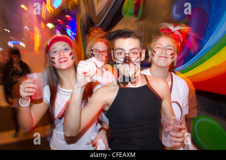 Bilder vom Karneval 2012 Las Palmas oder carnaval Stockfoto