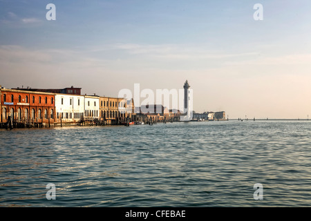 Leuchtturm, Murano, Veneto, Italien Stockfoto