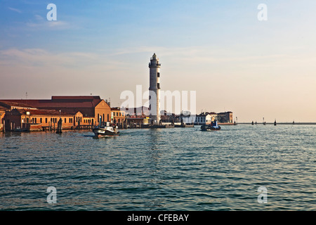 Leuchtturm, Murano, Veneto, Italien Stockfoto