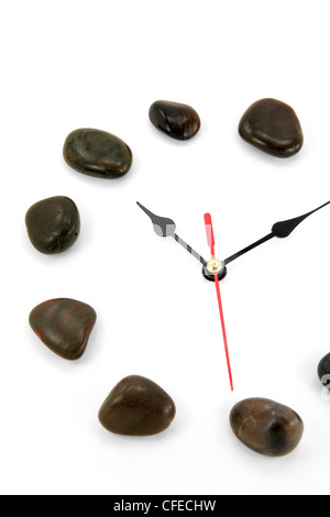 steinerne Zifferblatt, Konzept der Zeit Stockfoto