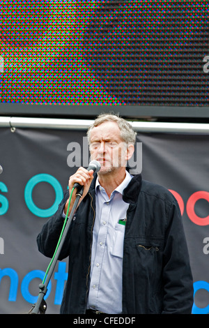 Jeremy Corbyn, MP. Führer der britischen Labour Party (2017 Stockfoto