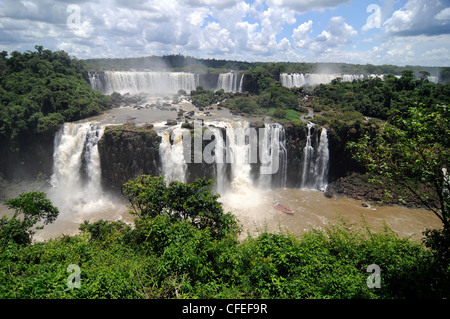 Iguazu Wasserfälle, Misiones, Argentinien Stockfoto