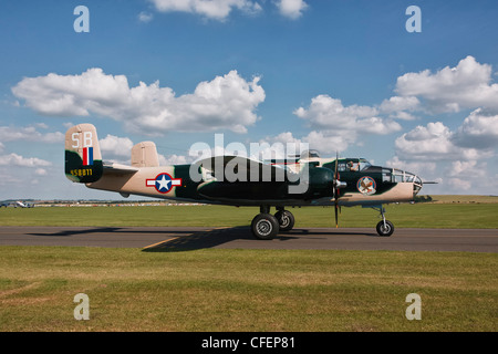 North American B25 Mitchell bomber Stockfoto