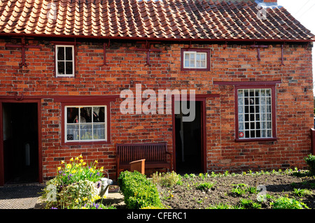 Frau Smiths Cottage Navenby Lincolnshire England. Stockfoto