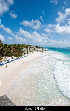 Kran-Strand von Crane Beach Resort, Barbados, Windward-Inseln, West Indies, Karibik, Mittelamerika Stockfoto