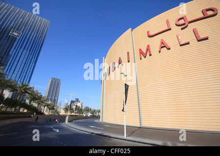 Dubai Mall, das größte Einkaufszentrum der Welt, Dubai, Vereinigte Arabische Emirate, Naher Osten Stockfoto