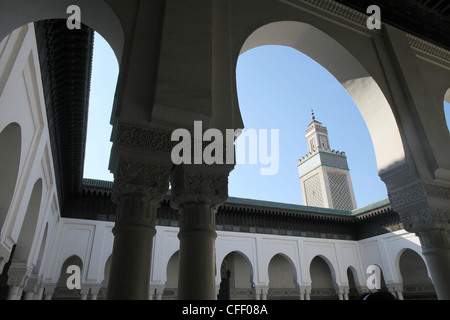 Große Moschee, Paris, Frankreich, Europa Stockfoto