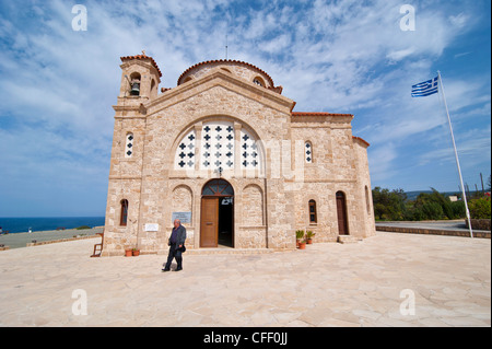 Kirchlein auf der Akamas-Halbinsel, Zypern, Europa Stockfoto