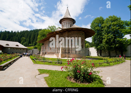 Das Kloster Voronet in der Bukowina, UNESCO World Heritage Site, Rumänien, Europa Stockfoto