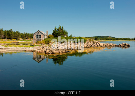 Ferienhaus, Brad Cove, Nova Scotia, Kanada Stockfoto