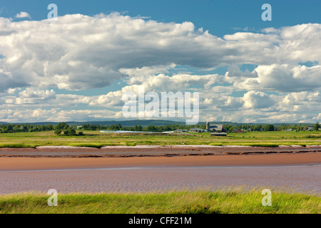 Schubenacadie River, Truro, Neuschottland, Kanada Stockfoto