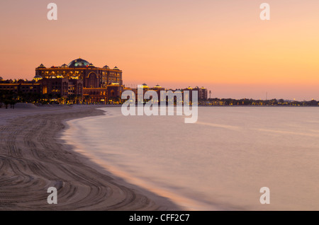 Hotel Emirates Palace, Abu Dhabi, Vereinigte Arabische Emirate, Naher Osten Stockfoto