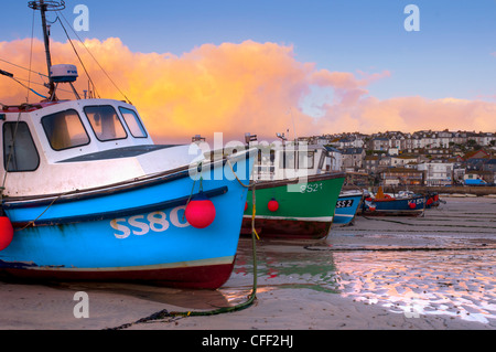 St. Ives Hafen, Cornwall, England, Vereinigtes Königreich, Europa Stockfoto