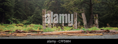 Gwaii Haanas National Park, Queens Charlotte Islands, British Columbia, Kanada. Stockfoto