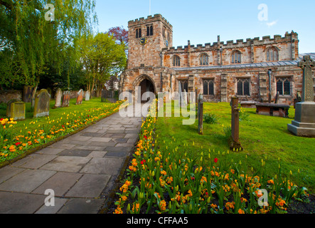 St.-Laurentius Kirche Appleby Cumbria Stockfoto