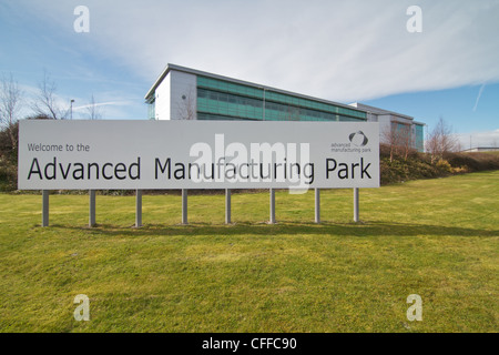 Advanced Manufacturing Park auf dem Gelände der ehemaligen Zeche Orgreave in der Nähe von Rotherham und Sheffield Stockfoto