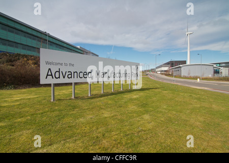 Advanced Manufacturing Park auf dem Gelände der ehemaligen Zeche Orgreave in der Nähe von Rotherham und Sheffield Stockfoto