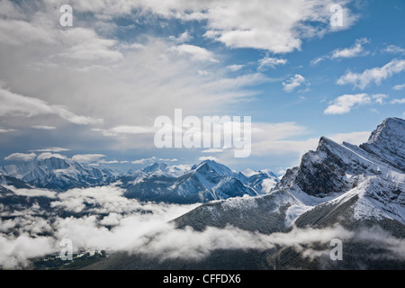 Ein Blick auf Kananaskis Country, Alberta, Kanada. Stockfoto