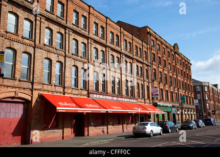 Frühling und Luftbremse Pub in Belfast Nordirland Vereinigtes Königreich Stockfoto