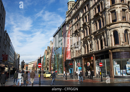 ehemalige Robinson und Spalter der Königliche irische Leinen Lager Kaufhaus Donegall stellen Belfast Nordirland Vereinigtes Königreich Stockfoto