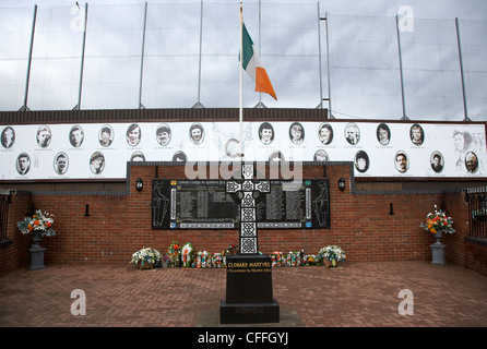 Clonard Märtyrer Denkmal Garten West Belfast Nordirland Vereinigtes Königreich Stockfoto