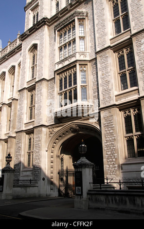 Eingang zum Kings College Maughan Bibliothek Chancery Lane in London Stockfoto