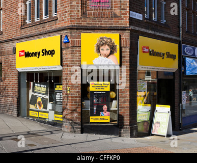 Filiale der Zahltag Darlehen-Kette The Money Shop, Nottingham, England, UK Stockfoto