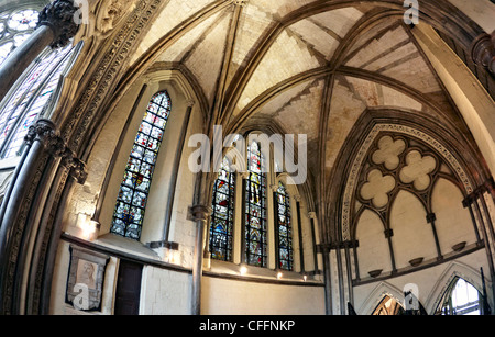 Kapitelsaal Westminster Abbey-London-UK Stockfoto