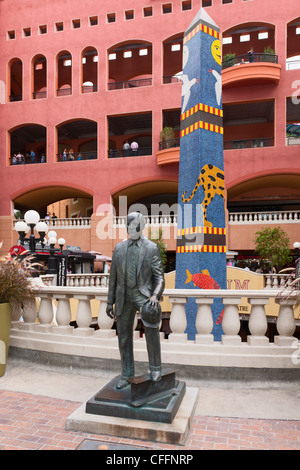 Ernest W. Hahn, Horton Plaza, San Diego Stockfoto