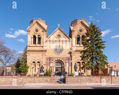 St. Francis Assisi Kathedrale Basilica, Santa Fe Stockfoto