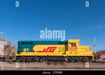 Santa Fe Railyard depot Stockfoto