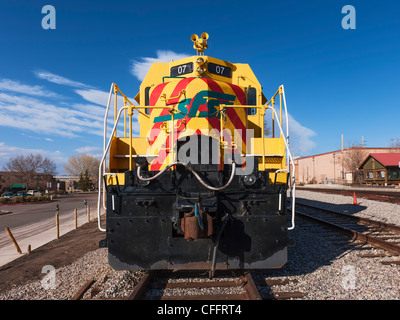 Santa Fe Railyard depot Stockfoto