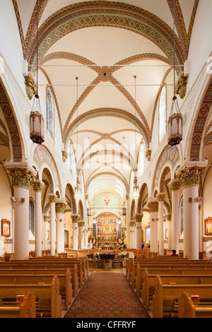 St. Francis Assisi Kathedrale Basilica, Santa Fe Stockfoto