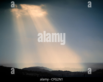 Auvergne-Massivs Zentralfrankreich Stockfoto