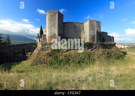 Italien, Basilikata, Melfi, Schloss Frederic II Stockfoto