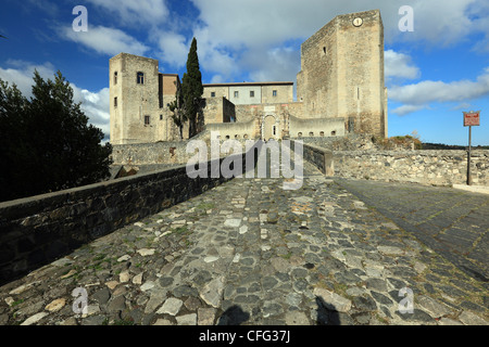 Italien, Basilikata, Melfi, Schloss Frederic II Stockfoto