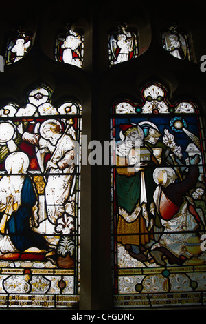 St Michaels und alle Engel Pfarrkirche in Haworth, West Yorkshire, England, UK Stockfoto