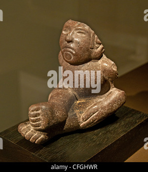 Aztec Skulptur 1400-1520 Mexiko Statue mexikanische Stockfoto