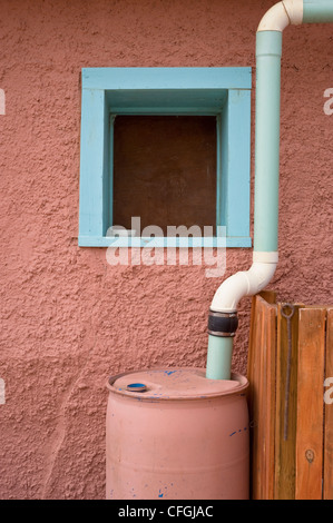 Historisches Hotel Wortley, einst im Besitz von Sheriff Pat Garrett, getöteten Billy the Kid - Lincoln, New Mexico. Stockfoto