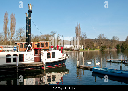 Fluß Themse, Henley-on-Thames, Oxfordshire, England, Vereinigtes Königreich Stockfoto