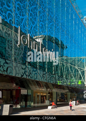 Glasfront John Lewis Gebäude in das Einkaufszentrum Highcross Leicester City Centre England UK Stockfoto