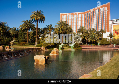 TI Hotel &amp; Casino, Las Vegas, Nevada, usa Stockfoto