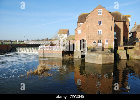Abtei Mühle, Mühle Avon, Tewkesbury, Gloucestershire, UK Stockfoto